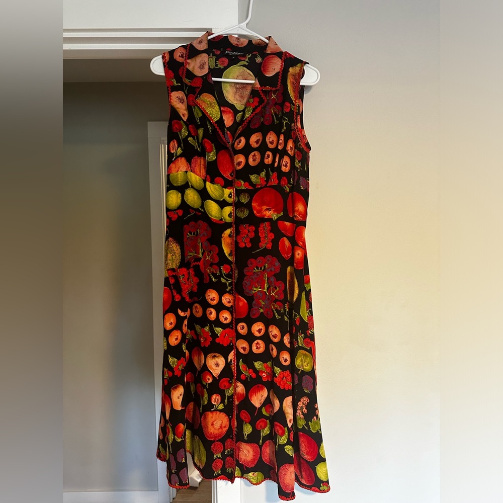 Magical Betsey Johnson Y2K Vintage Fruit Dress - Picture 6 of 6